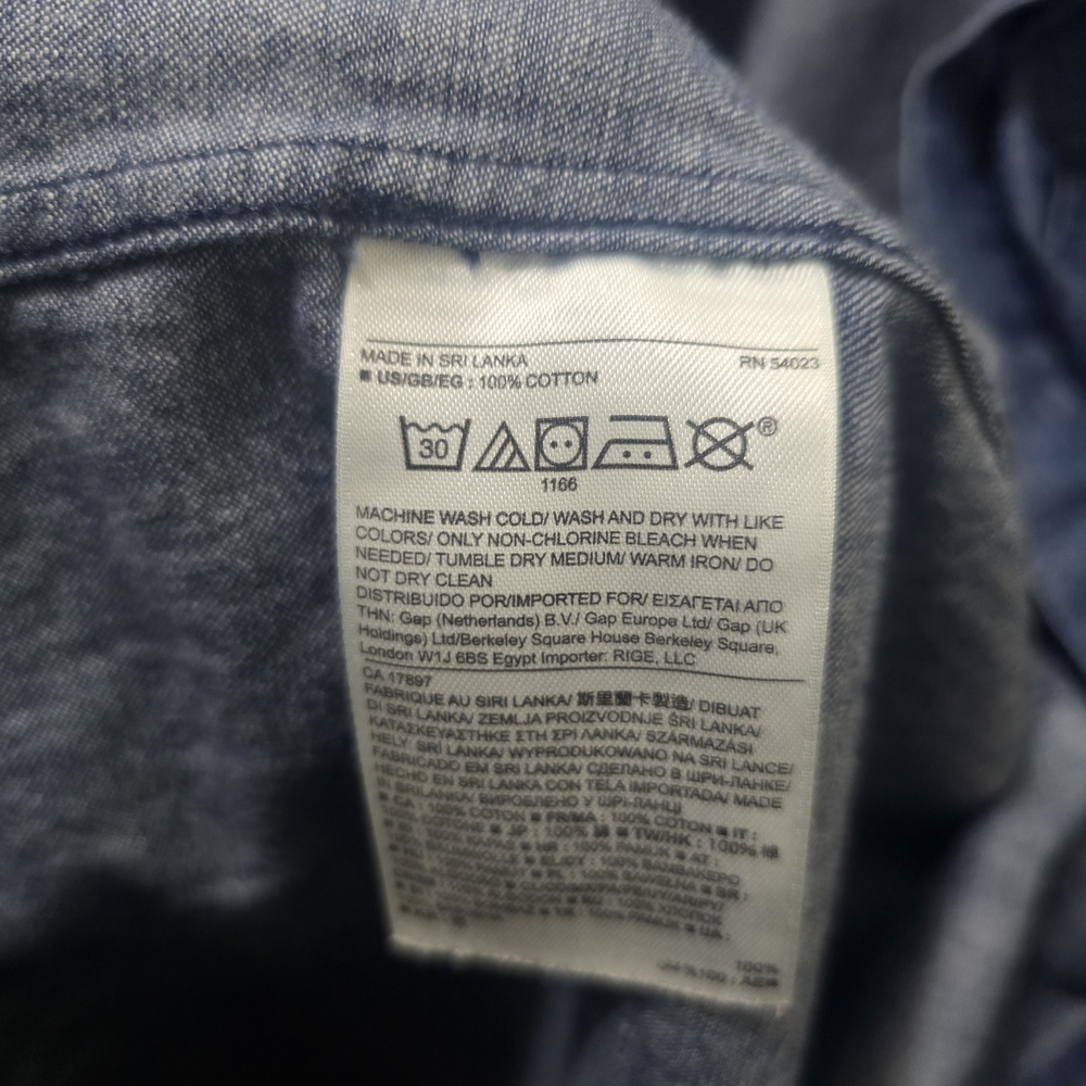 Banana Republic Heritage Collection Denim Shirt - XL - Tailored Slim Fit - Picture 6 of 12